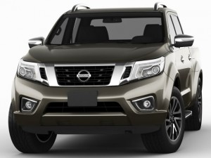 nissan navara  np300  frontier 3D Model