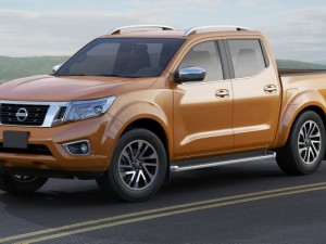 nissan navara  np300  frontier 3D Model