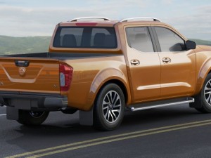 nissan navara  np300  frontier 3D Model