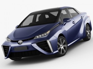 toyota mirai 2015 3Dモデル