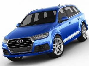 audi q7 2016 Modello 3D