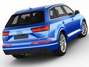 audi q7 2016 Modelo 3D