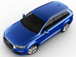 audi q7 2016 3D Model