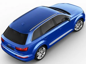audi q7 2016 3D Model