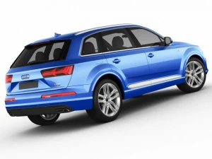 audi q7 2016 3D Model