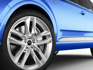 audi q7 2016 3D Model