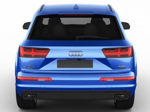audi q7 2016 Modelo 3D