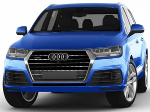 audi q7 2016 3D Model