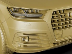 audi q7 2016 3D Model
