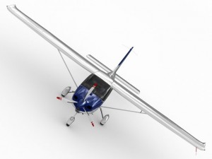 tecnam p2010 3D Model