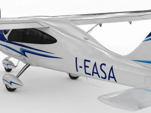 tecnam p2010 3D Model