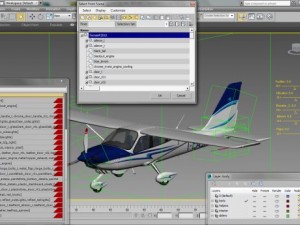 tecnam p2010 3D Model
