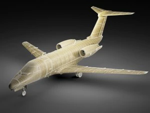 cessna 650 citation iii  vi  vii 3D Model