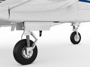 beechcraft king air c90gtx 3D Model