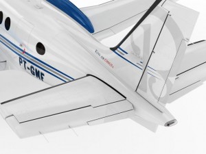 beechcraft king air c90gtx 3D Model