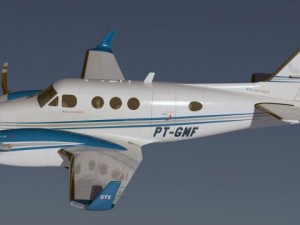 beechcraft king air c90gtx 3D Model