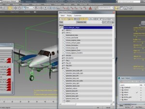 beechcraft king air c90gtx 3D Model