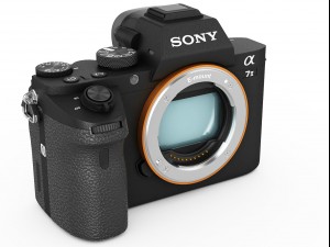 sony alpha 7 ii with two lenses 3D Model