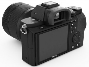 sony alpha 7 ii with two lenses 3D Model