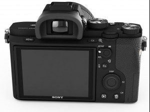 sony alpha 7 ii with two lenses 3D Model