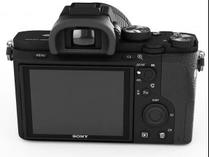 sony alpha 7 ii with two lenses 3D Model