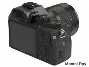 sony alpha 7 ii with two lenses 3D Model