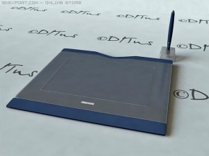 wacom graphire tablet 3D Model