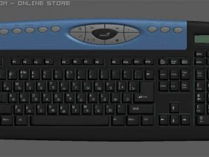 genialna klawiatura Model 3D