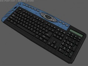 genialna klawiatura Model 3D