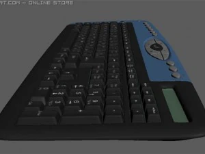 genialna klawiatura Model 3D