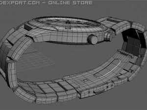 casio lineage lin 160b watches 3D Model