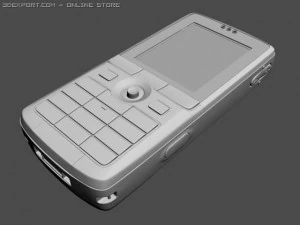 Sony Ericsson K750i 3D Modell