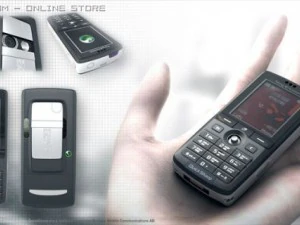 Sony Ericsson K750i 3D Modell