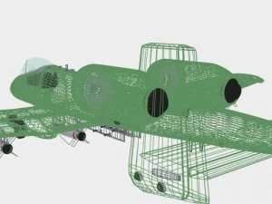a-10 thunderbolt 3D Model