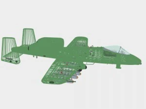 a-10 thunderbolt 3D Model