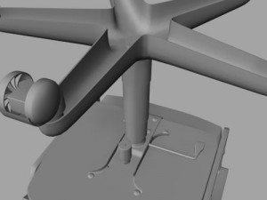 desk chair Modello 3D