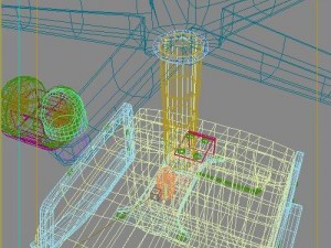 desk chair Modello 3D