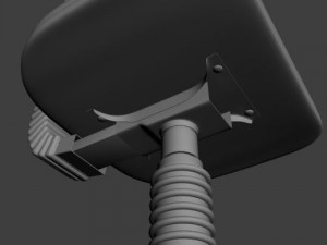 desk chair2 Model 3D