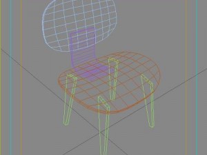 eamwood chair 3D Model