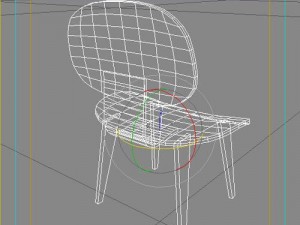 eamwood chair 3D Model
