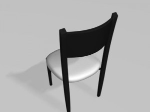 plas chair Modèle 3D
