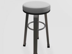 stool bar2 3D Model