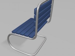 tub chair 3D 模型