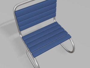tub chair 3D 模型