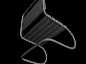 tub chair 3D 模型