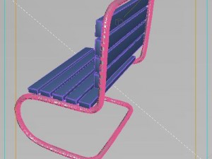 tub chair 3D 模型