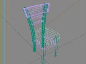 wood chair 3D Model