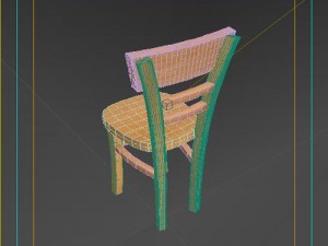 wood chair 3D Model