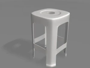 stool bar 3D Model