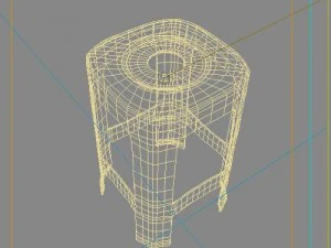 stool bar 3D Model